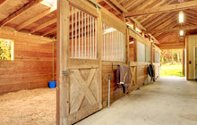 Coulin Lodge stable construction leads